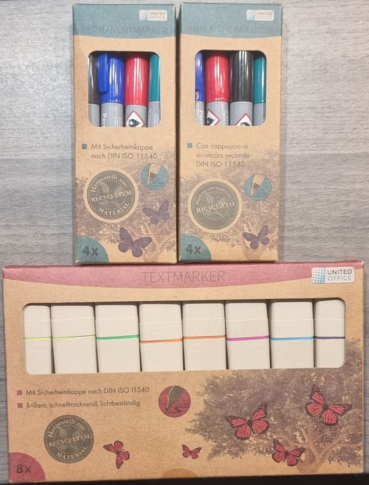 Nowe markery i zakreślacze