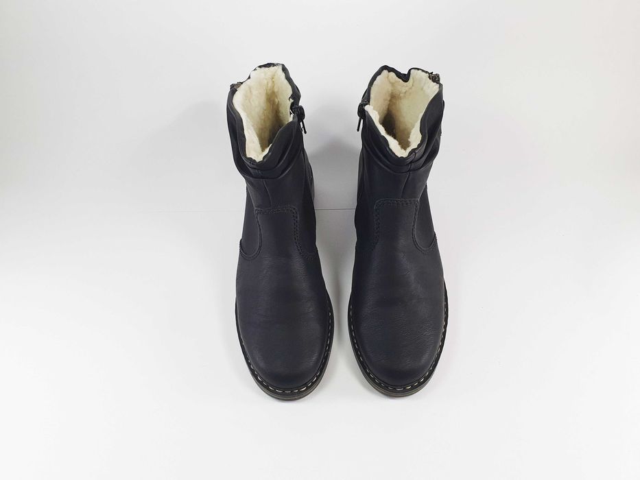 Жіночі черевики Rieker 40 25.5 см 9 US чорні