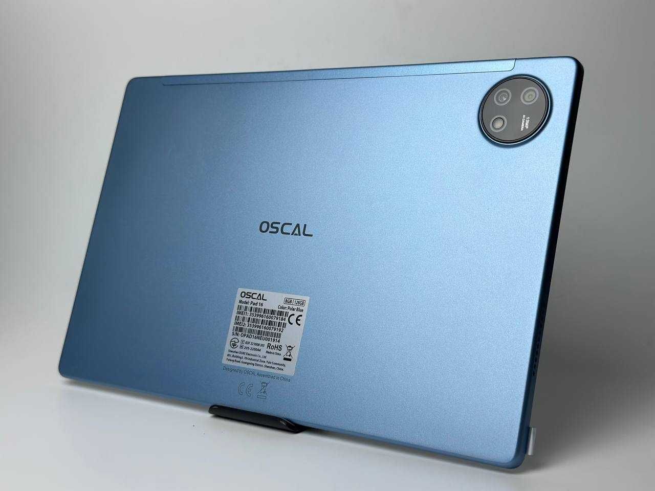 Планшет Oscal Pad 16 8/128GB LTE Blue + чохол, стилус і скло Купити