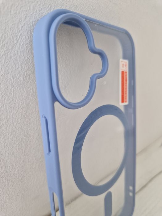 Acrylic Color Magsafe Case do Iphone 16 Plus jasnoniebieski