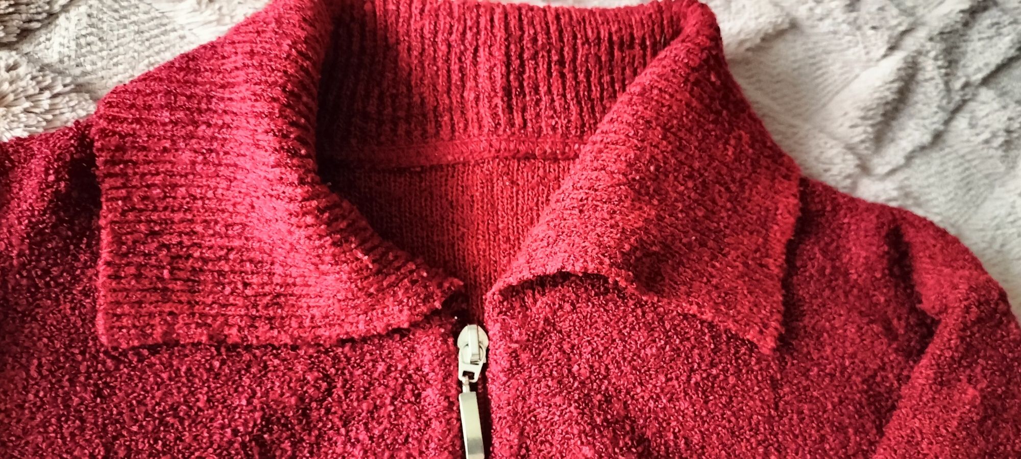 Sweter rozpinany cieplutki