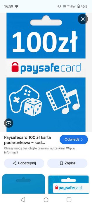 Karty Paysafecard