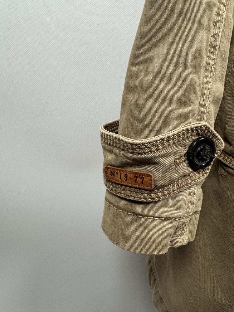 Camel Active bawełniany płaszcz trencz 46