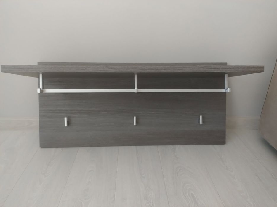 Nowy wieszak, garderoba z lustrem+ komplet haków