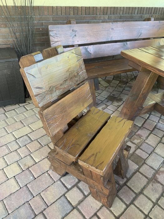 Sosnowy wypoczynek ogrodowy