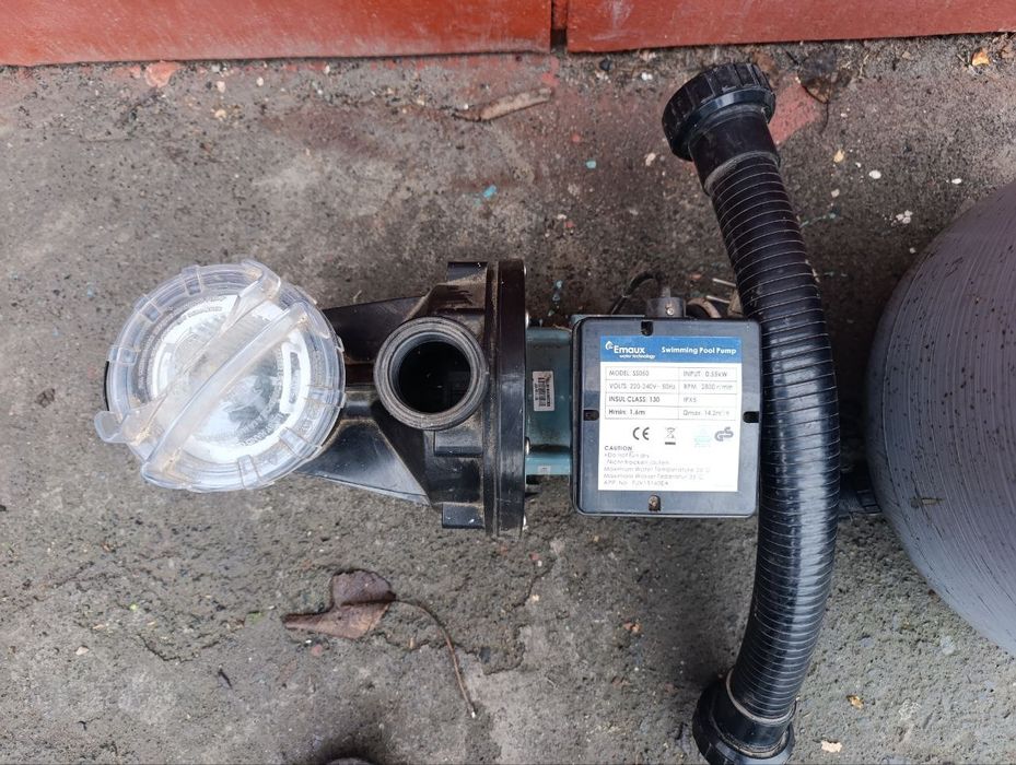 Фільтр грубого очищення з насосом для басейнів