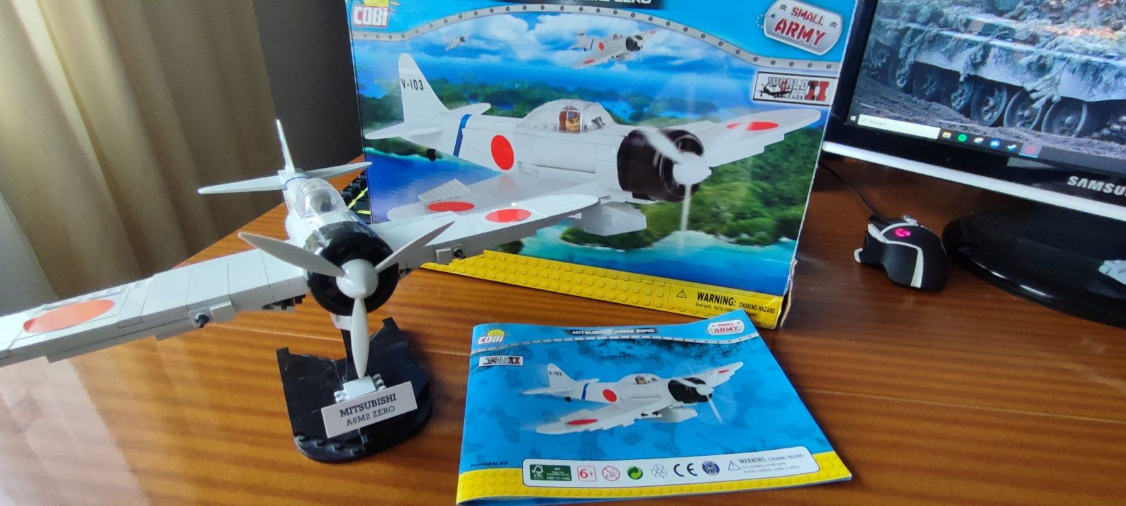 COBI 5515 Mitsubishi A6M2 ZERO Kompletny