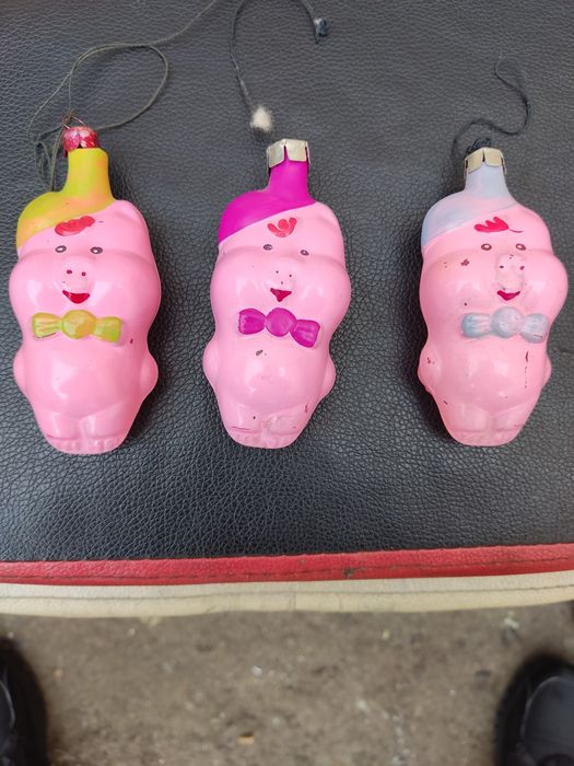 Ёлочные игрушки периода СССР