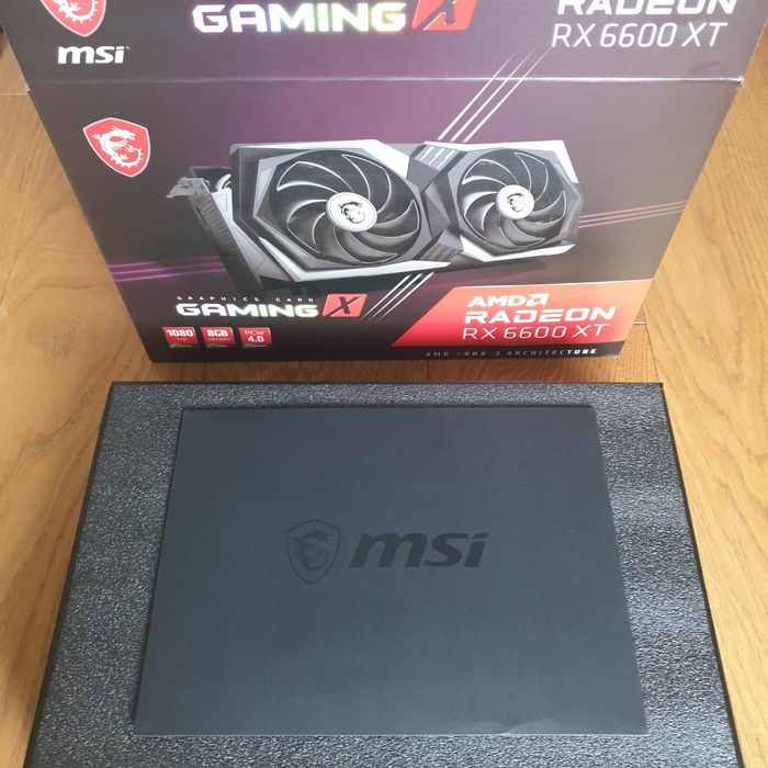 Msi rx 6600 xt gaming x 8gb nowa nie używana