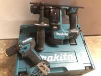 Zestaw Makita + 2x5ah ladowarka kufer