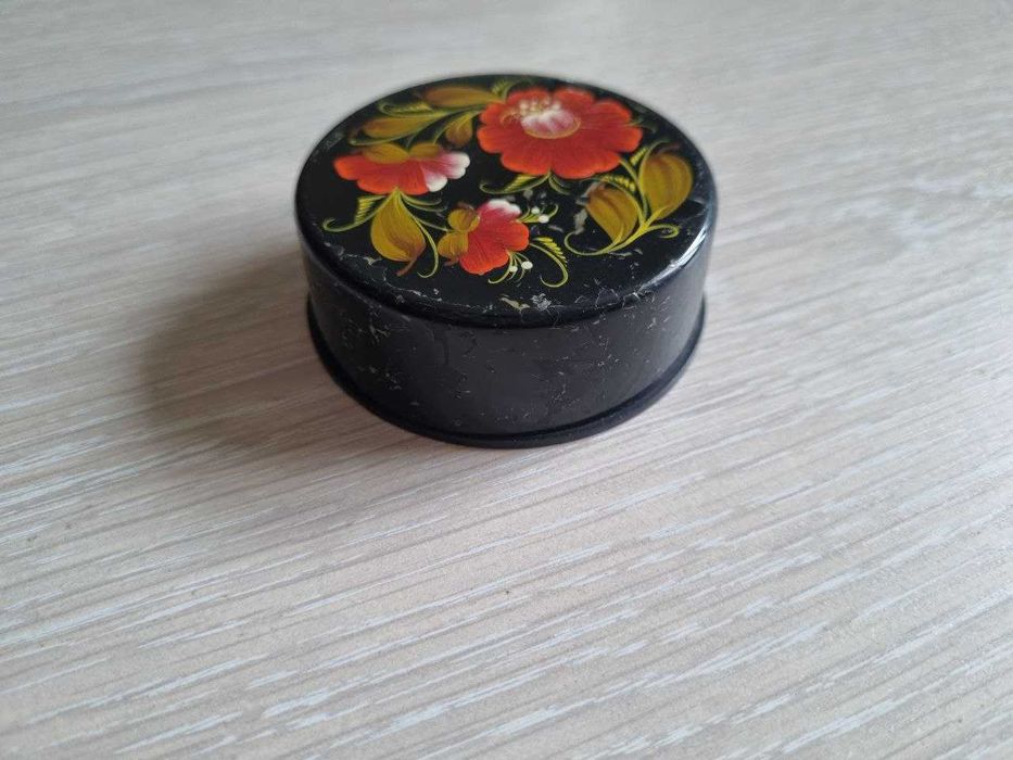 Складной стаканчик с росписью походной. СССР 1980е годы