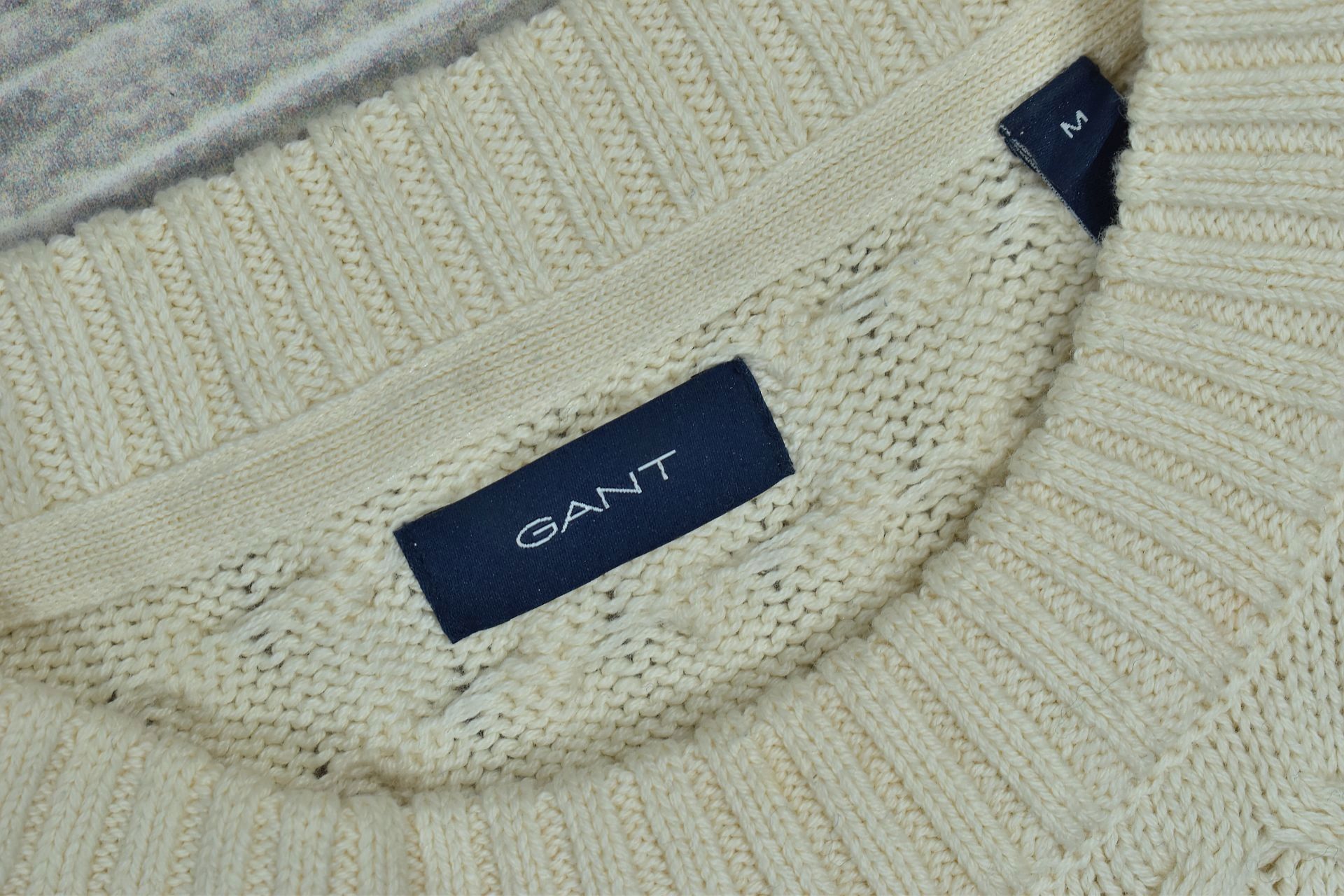 Gant Sweter Damski O Luźnym Kroju Z Domieszką Wełny M