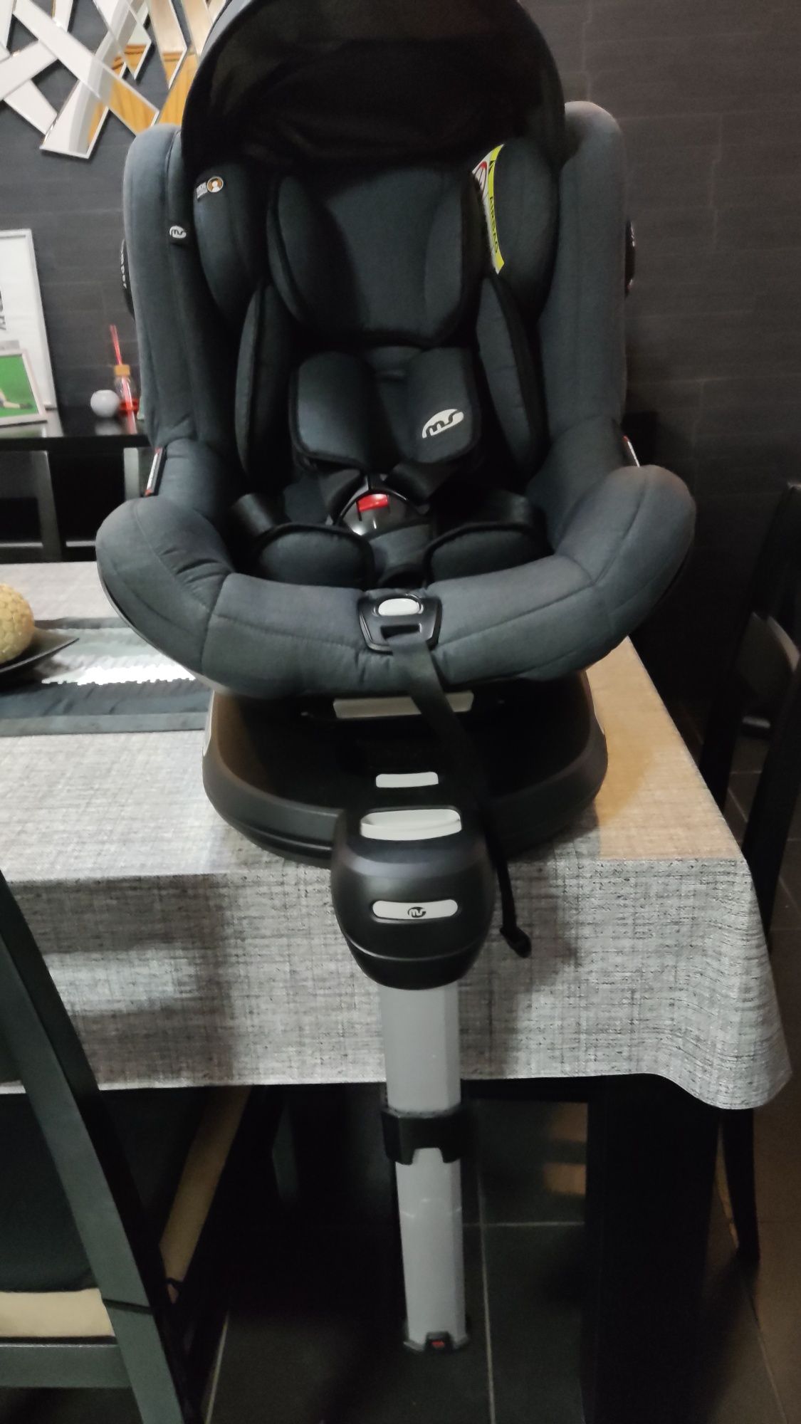 Cadeira de bebê isofix 360°