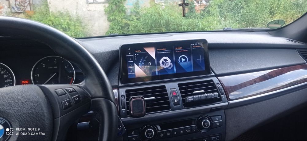 Штатна Android магнітола BMW X5 Х6 E70 E71 E60 F10 Car play Carplay