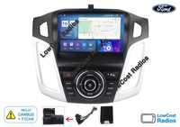 (NOVO) Rádio 2DIN 9" • FORD Focus MK3 (2011 a 2019) • Android GPS