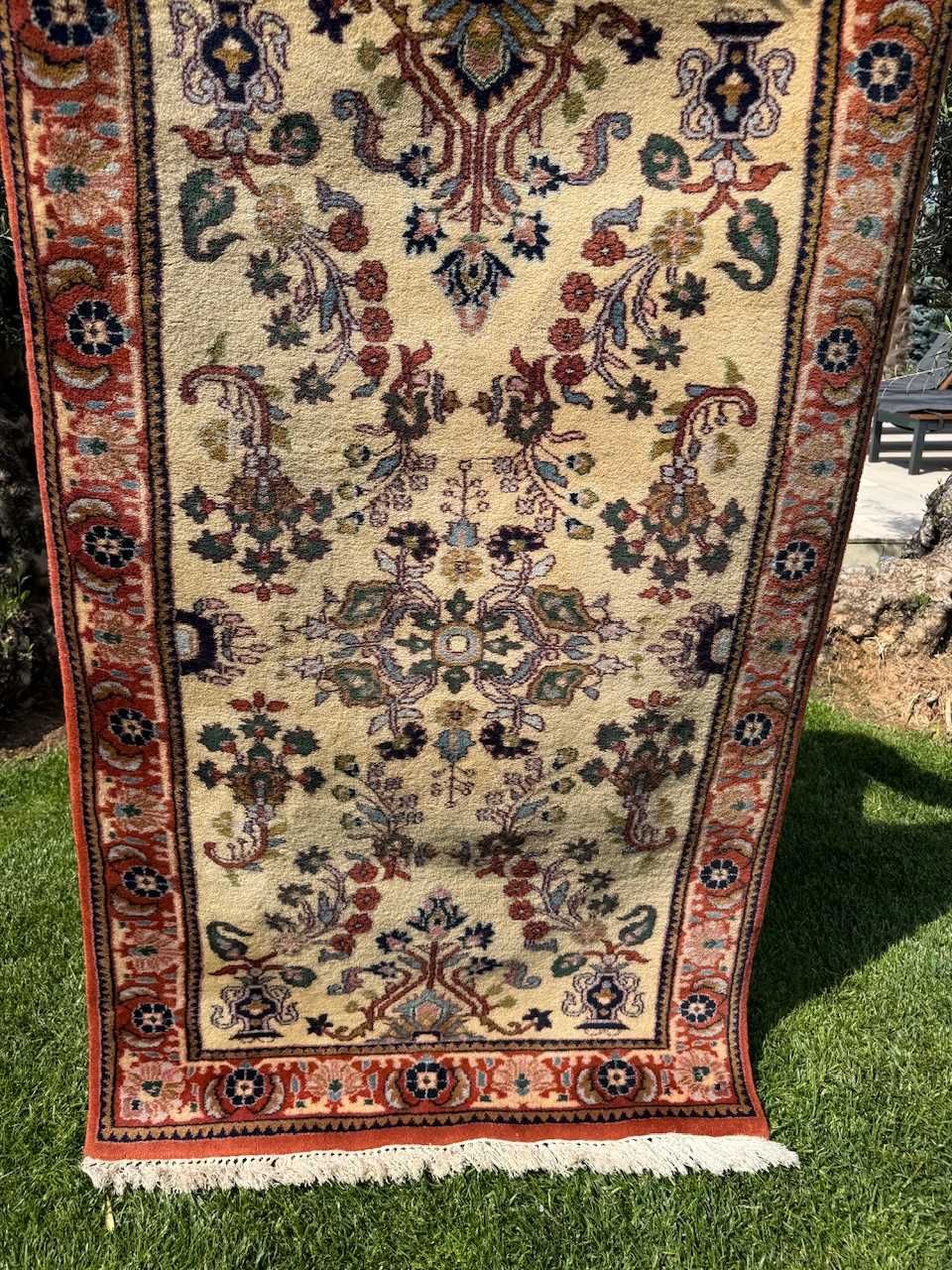 Dywan perski r. tkany wełniany kaszmirowy Indo Tabriz 170x94 gal.4 tyś