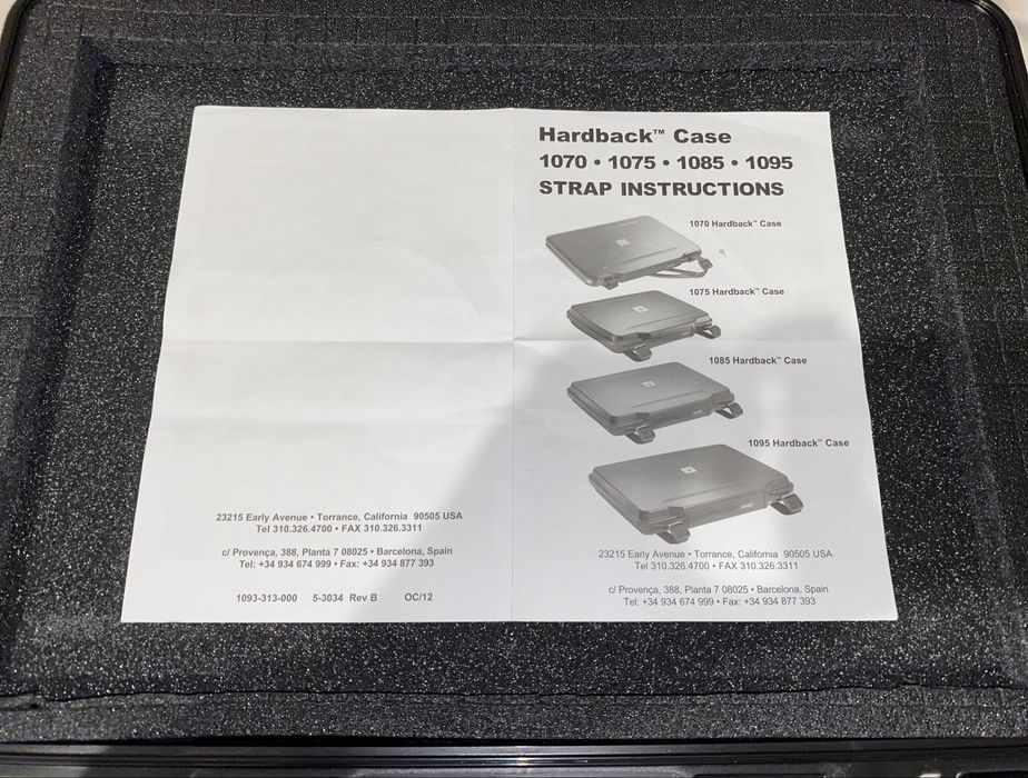 Кейс захисний для ноутбуків 15" Peli 1095 HardBack