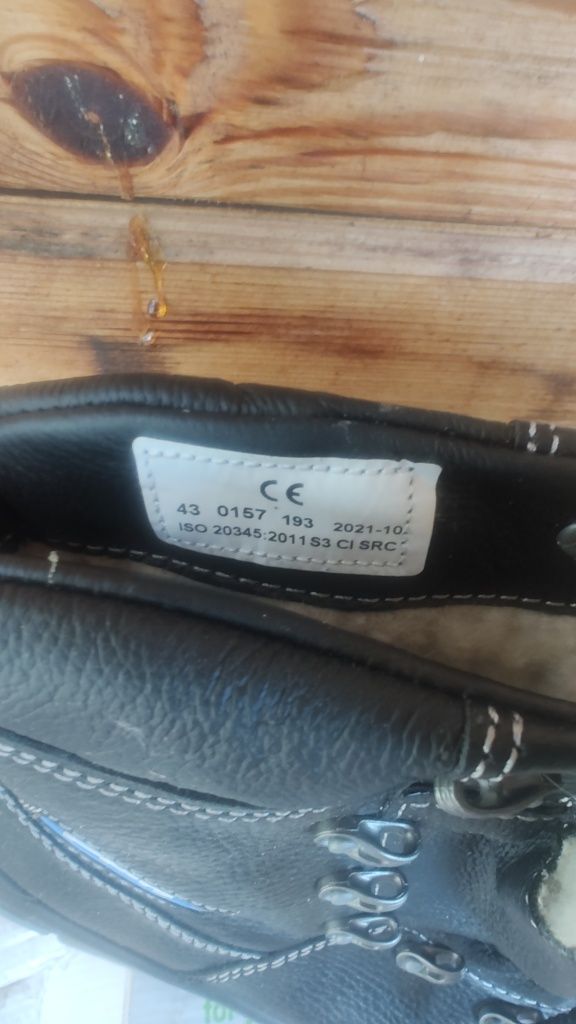 Buty robocze zimowe+gratis