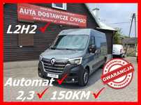 Renault Master  L2H2 2,3 150 KM  AUTOMAT ŚREDNIAK Klima Tempomat