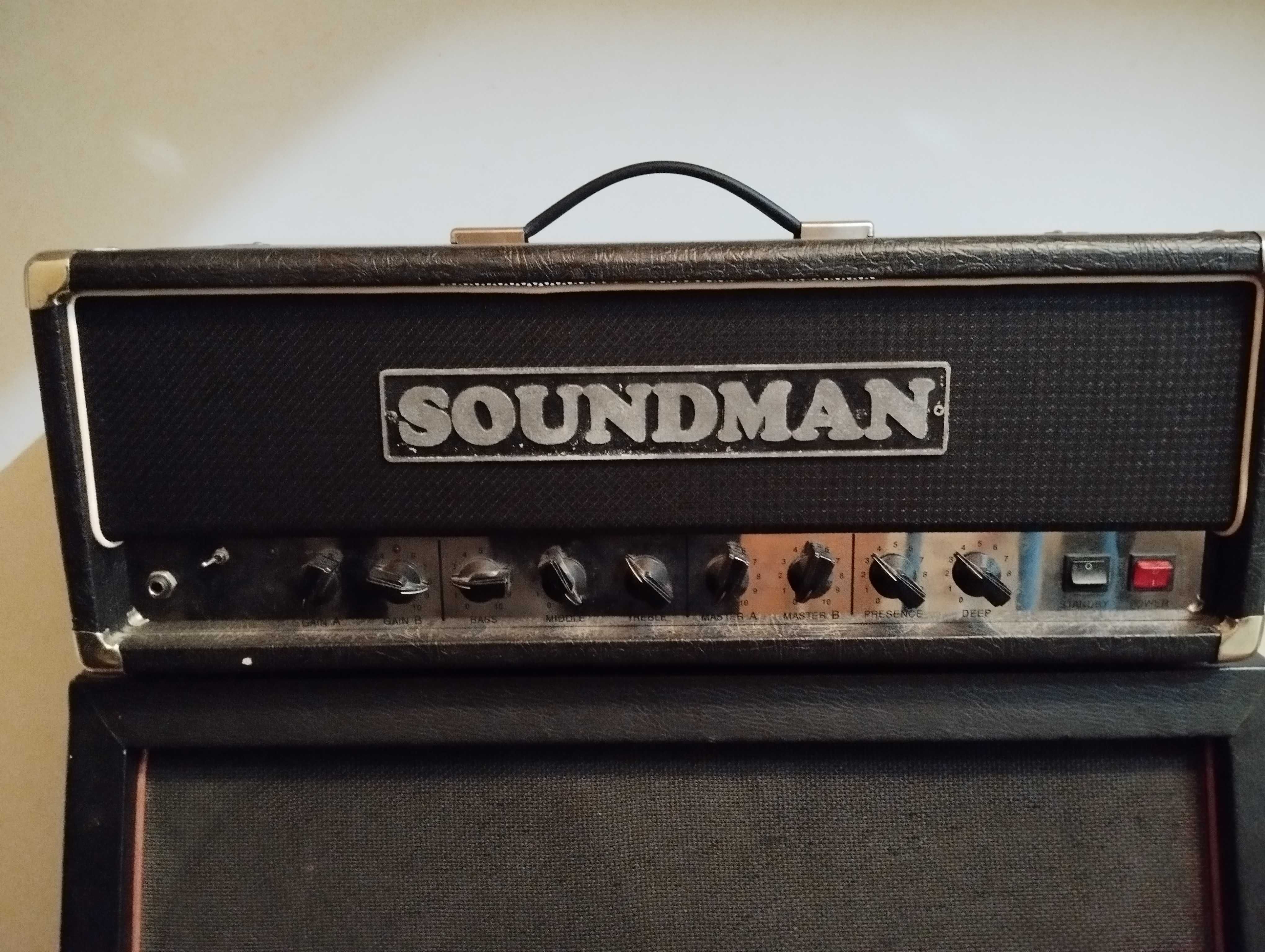 Wzmacniacz lampowy gitarowy SOUNDMAN MK2 Darek Kozakiewicz + ashdown