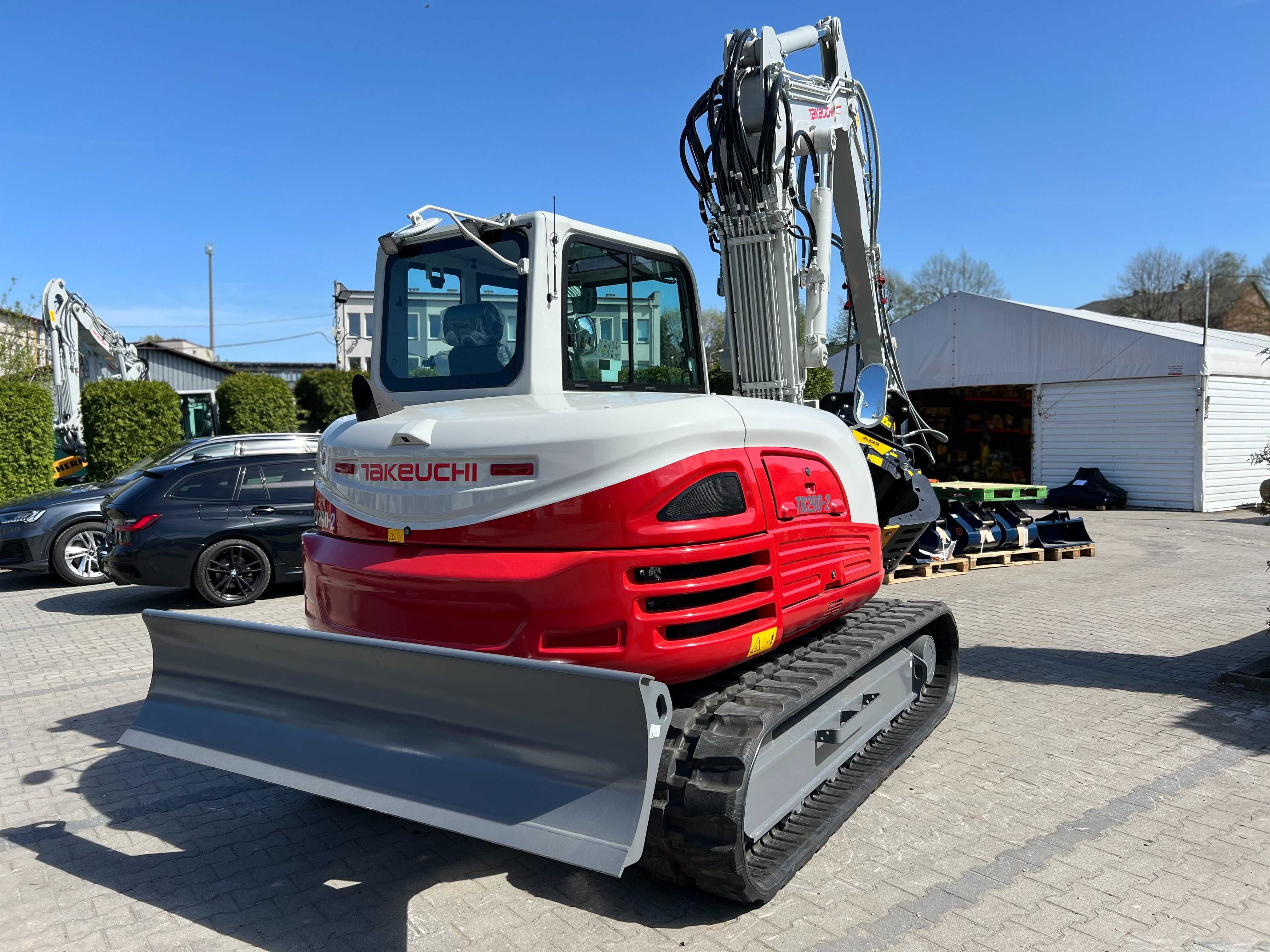 Koparka Takeuchi TB290-2 V3 [9 ton] + chwytak MB-G600 S4