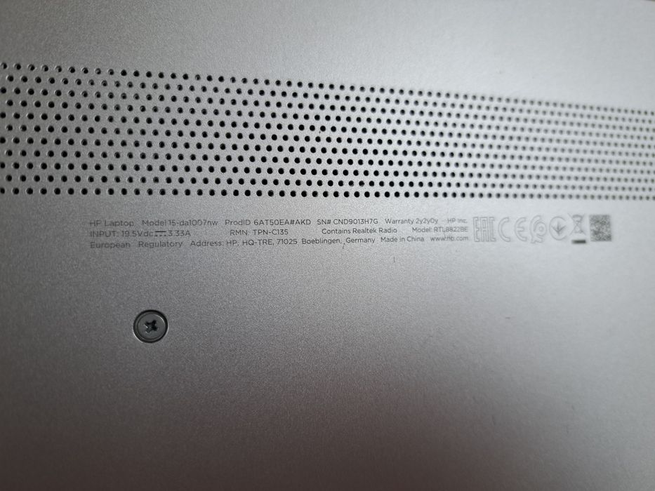 Laptop HP 15 Intel core i5 8th gen nvida geforce Windows 11