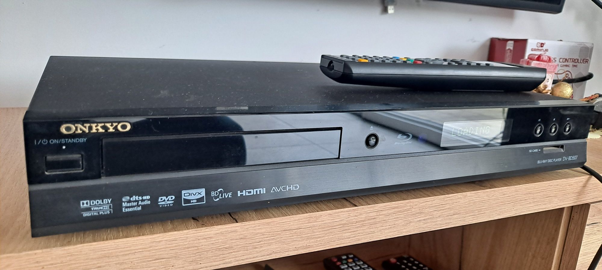 Blu ray Onkyo model dv bd 507