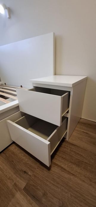 Łóżko 120cm białe ikea