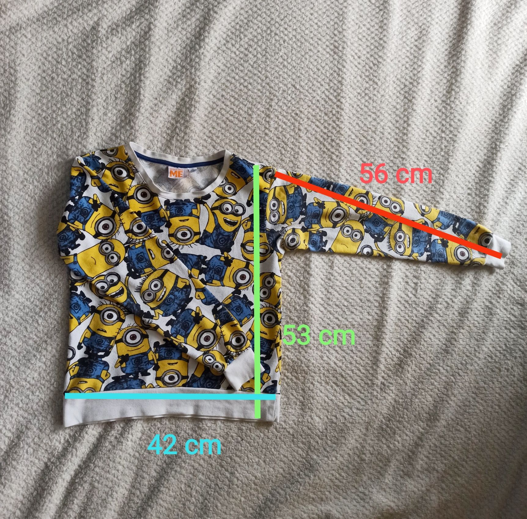 Bluza Minionki, rozm. XS, 100% bawełna