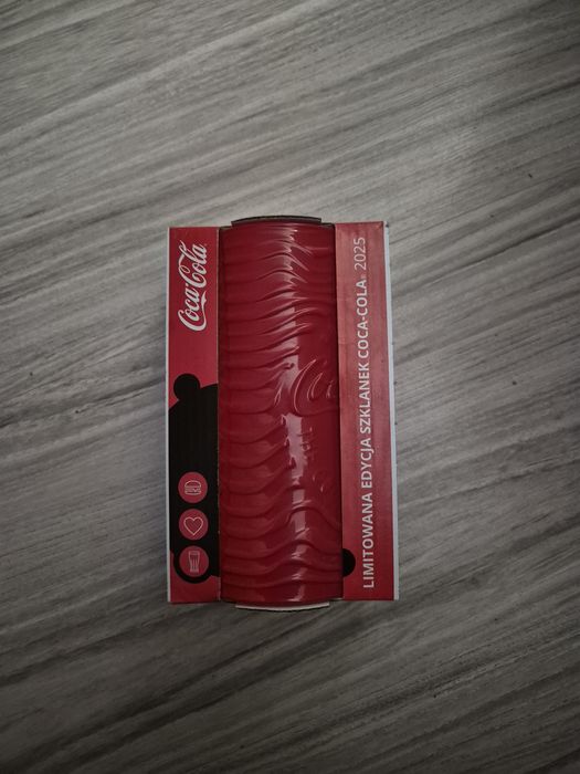 Szklanka McDonald Czerwona