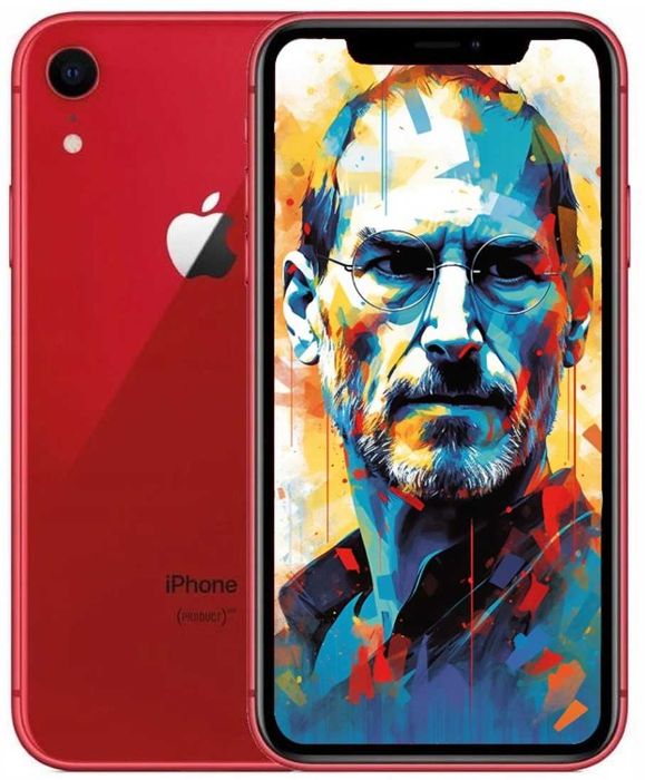 iPhone XR • Cherwony • 64 GB • BAT - 100% • GW 12 m.