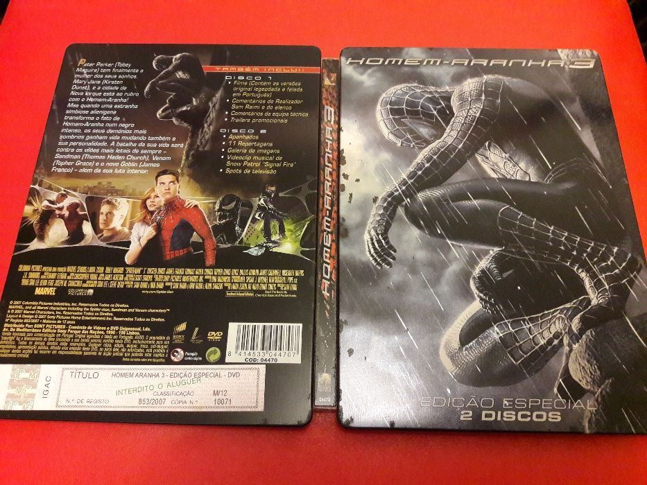 Spider-man 3 DVD Steelbook