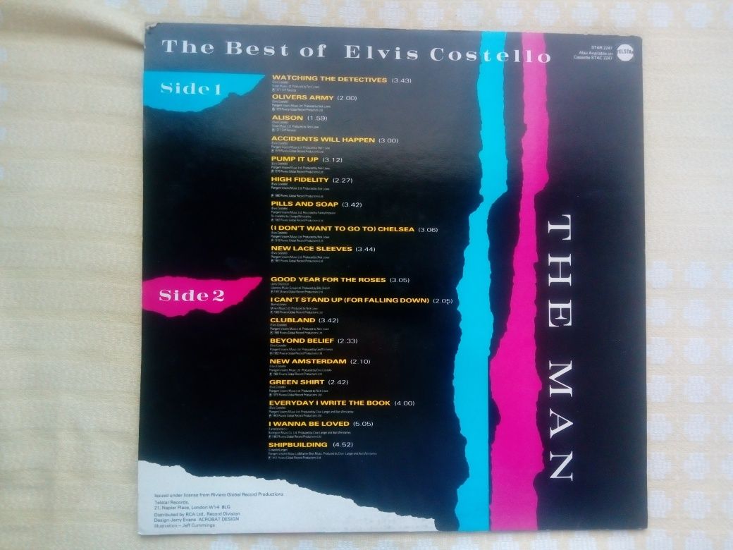 płyta winylowa Elvis Costello the best of