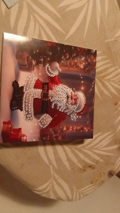 Kartki z haftem diamentowy