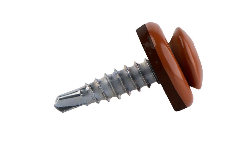 wkręty farmerskie gtf02p panhead 4,8x20mm ral 8004