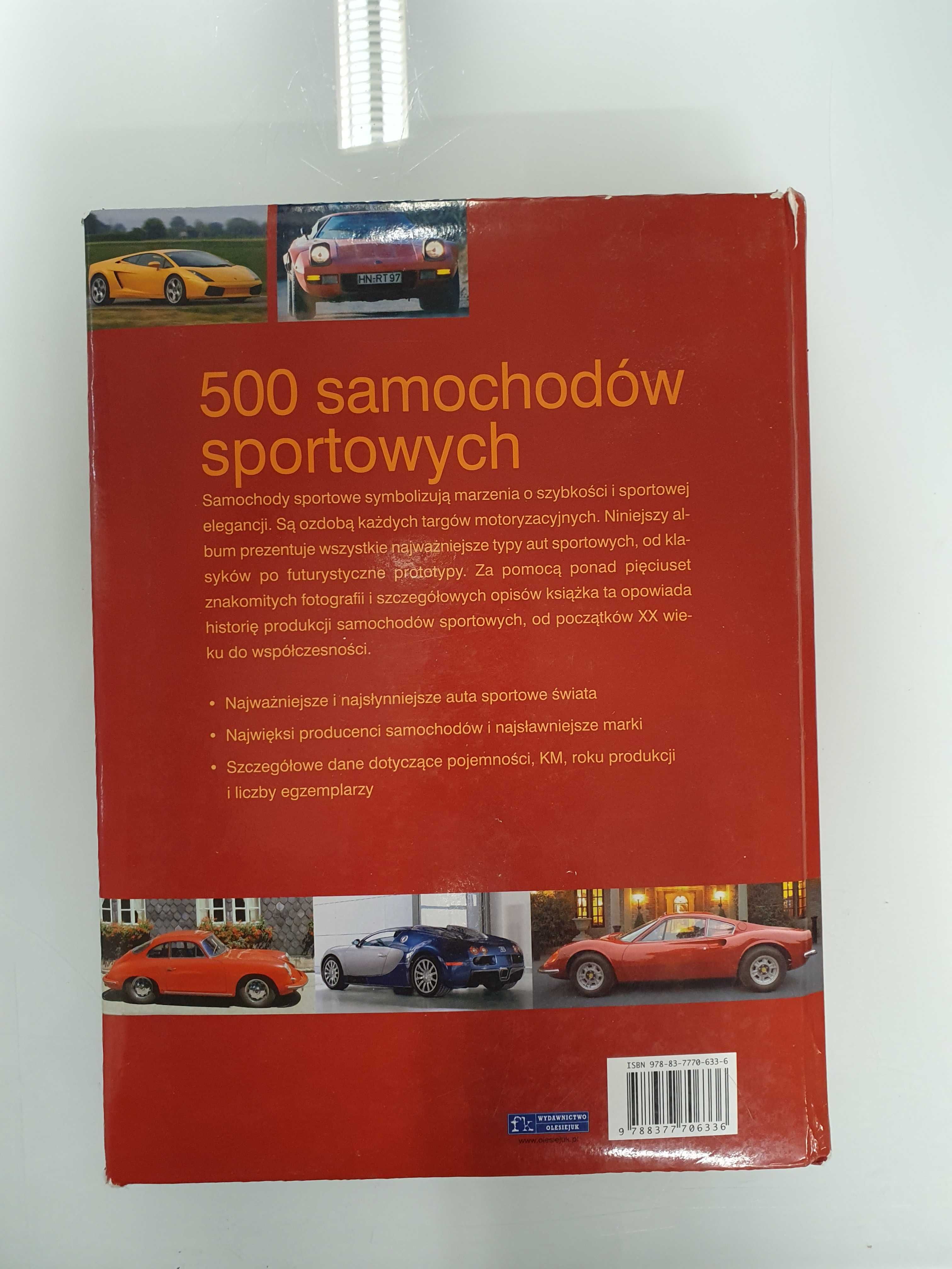 Album 500 samochodów sportowych