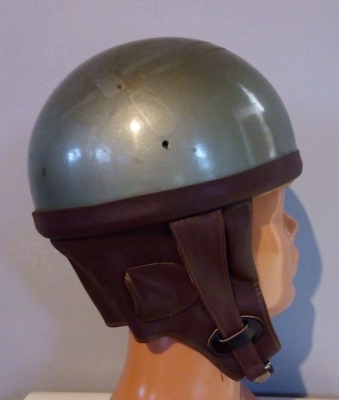 Kask orzeszek PRL kolekcjonerski stary /rozmiar 59/  NR 38