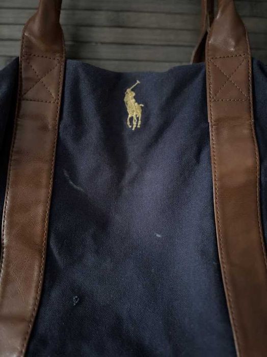 Дорожня бавовняна сумка Polo Ralph Lauren