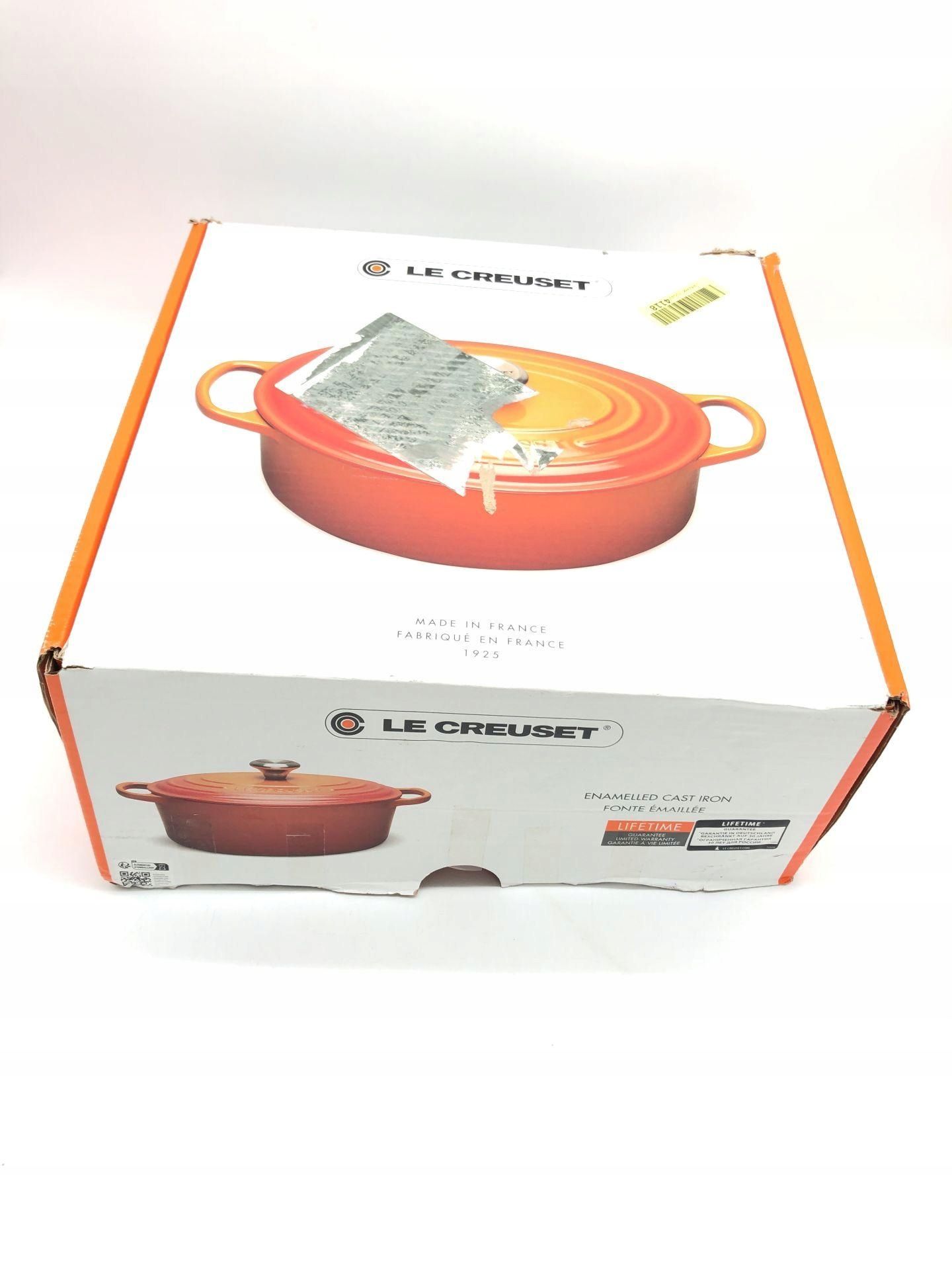 Le Creuset Gęsiarka Żeliwna 31 cm Owalna Indukcja Made in France