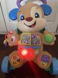 Fisher-Price Aprender e brincar Andarilho Cãozinho Primeiros Passos