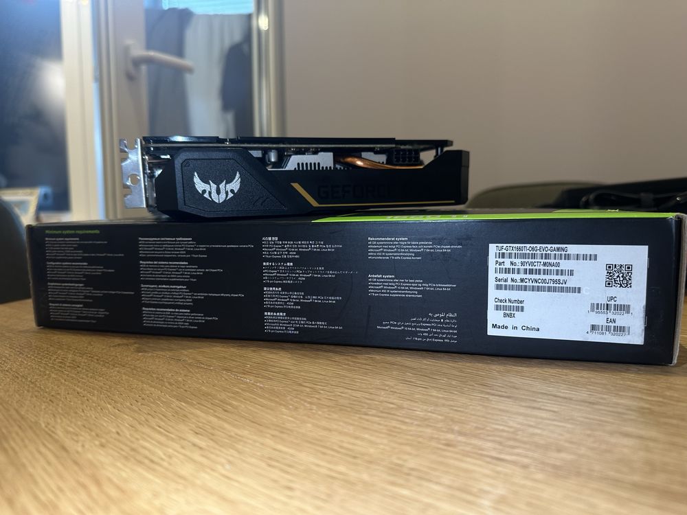 Gеforce GTX 1660 TI, 6 gb