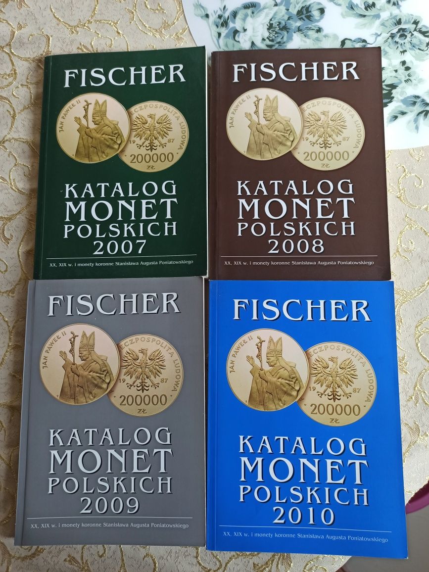 Katalog Monet Polskich od 2007 do 2010 Fischer