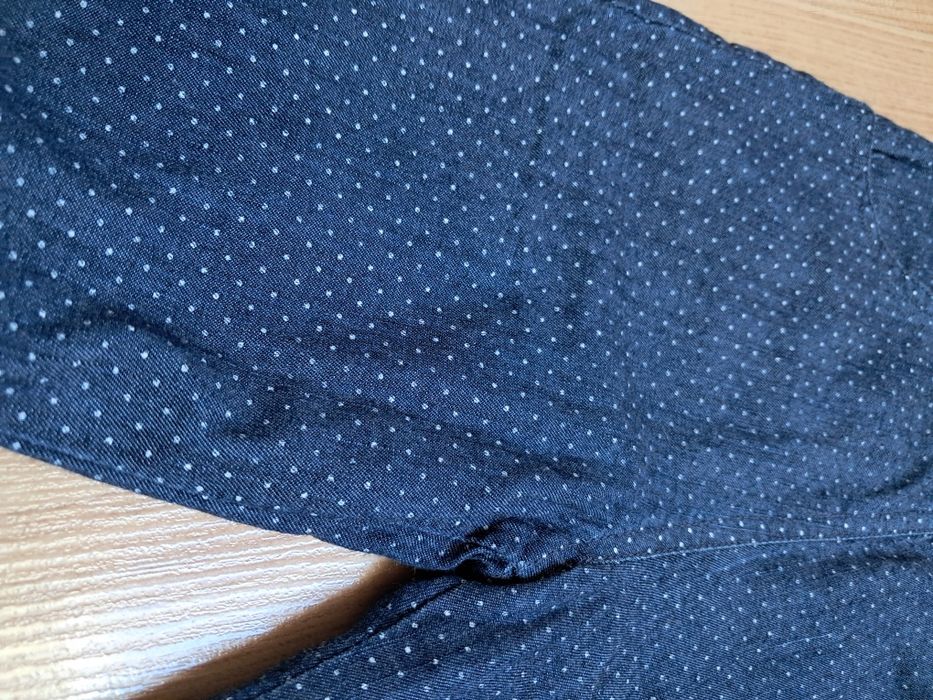 John Lewis Baby spodnie w kropki ocieplane dla dziewczynki 3-6mcy. Sta