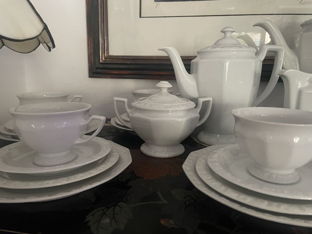 Rosenthal , biała Maria - serwis do kawy