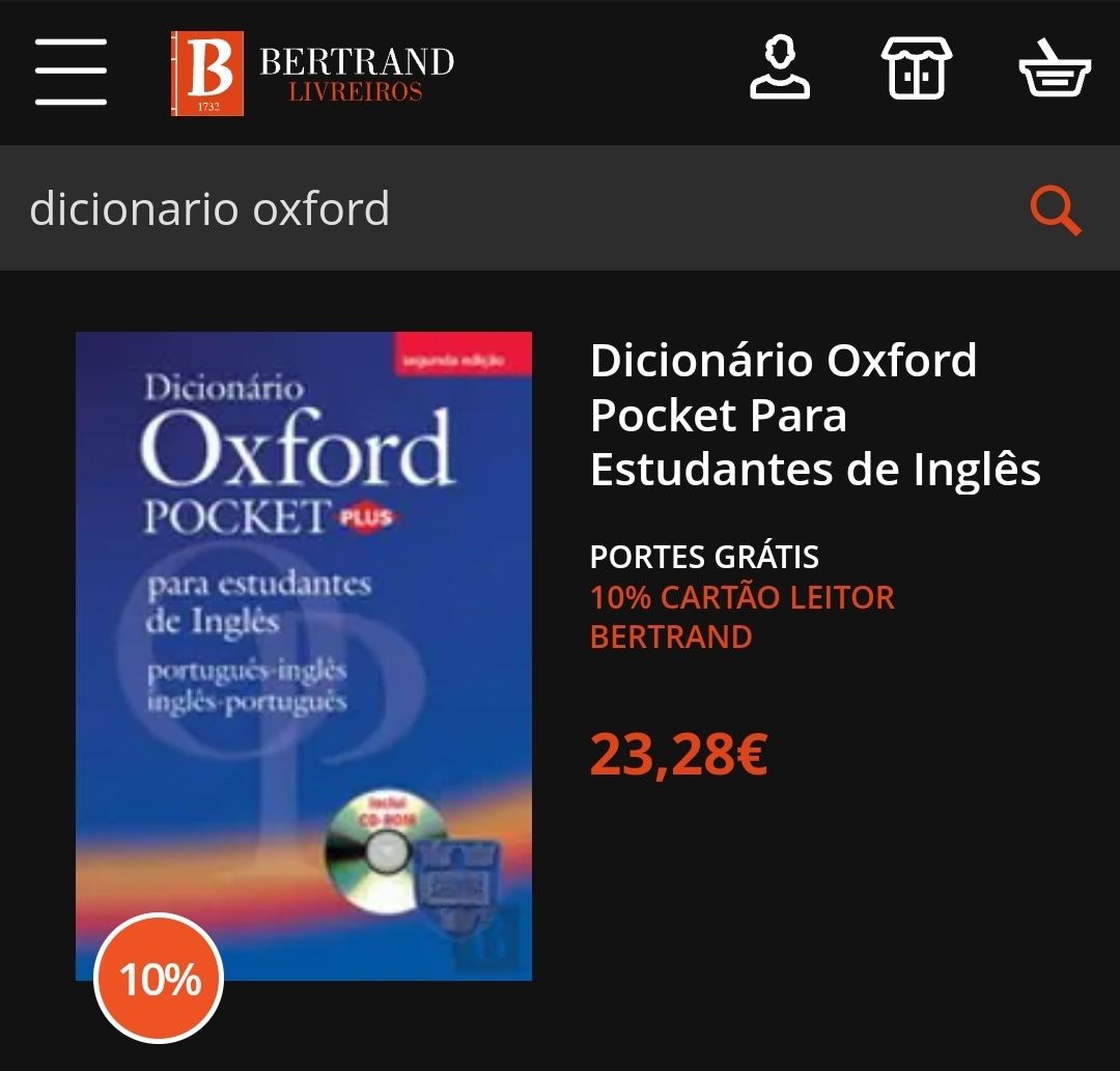 Dicionário Oxford Pocket Plus Inglês