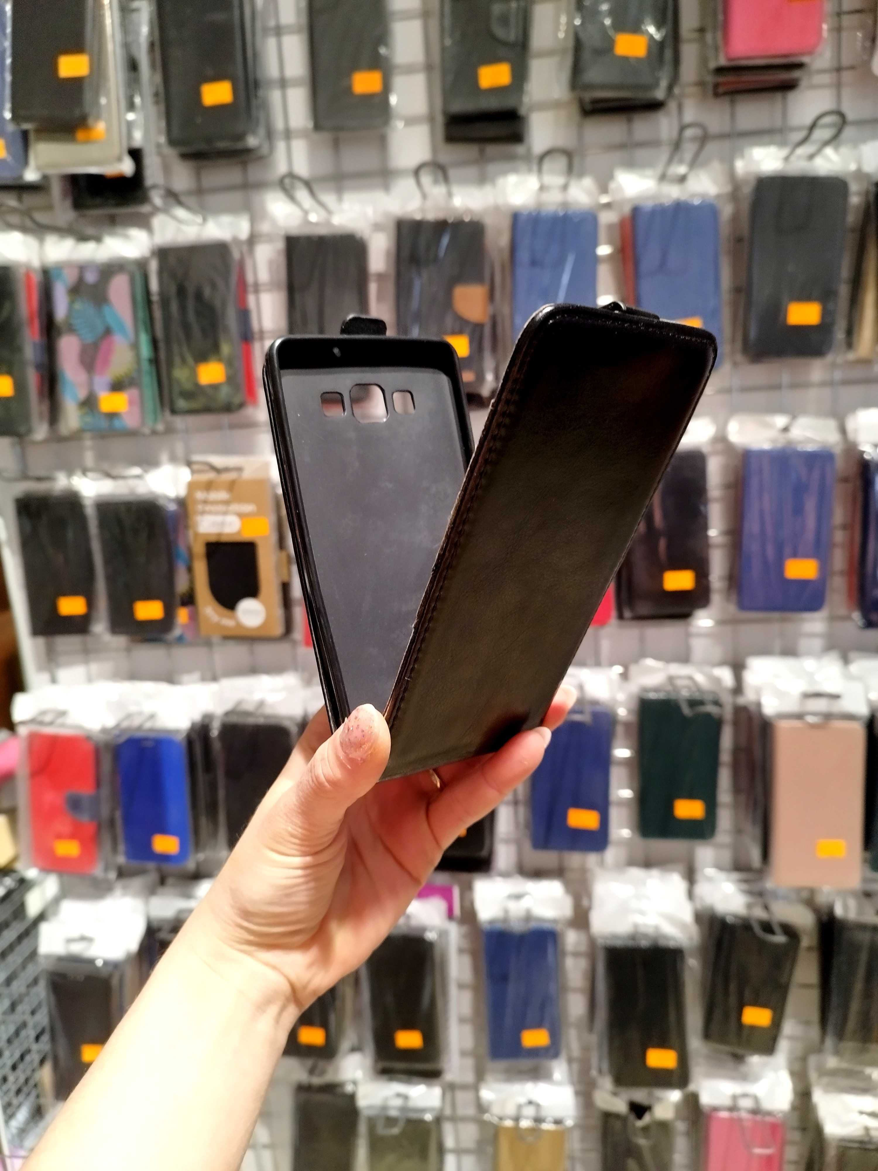 etui z klapką, pokrowiec zamykany, futerał Samsung A7 (2015)