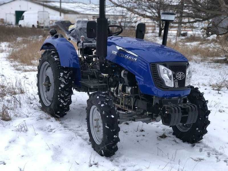 Мінітрактор Forte RD-244 LUX – 24 к.с., гідропідсилювач, 4×4 новий
