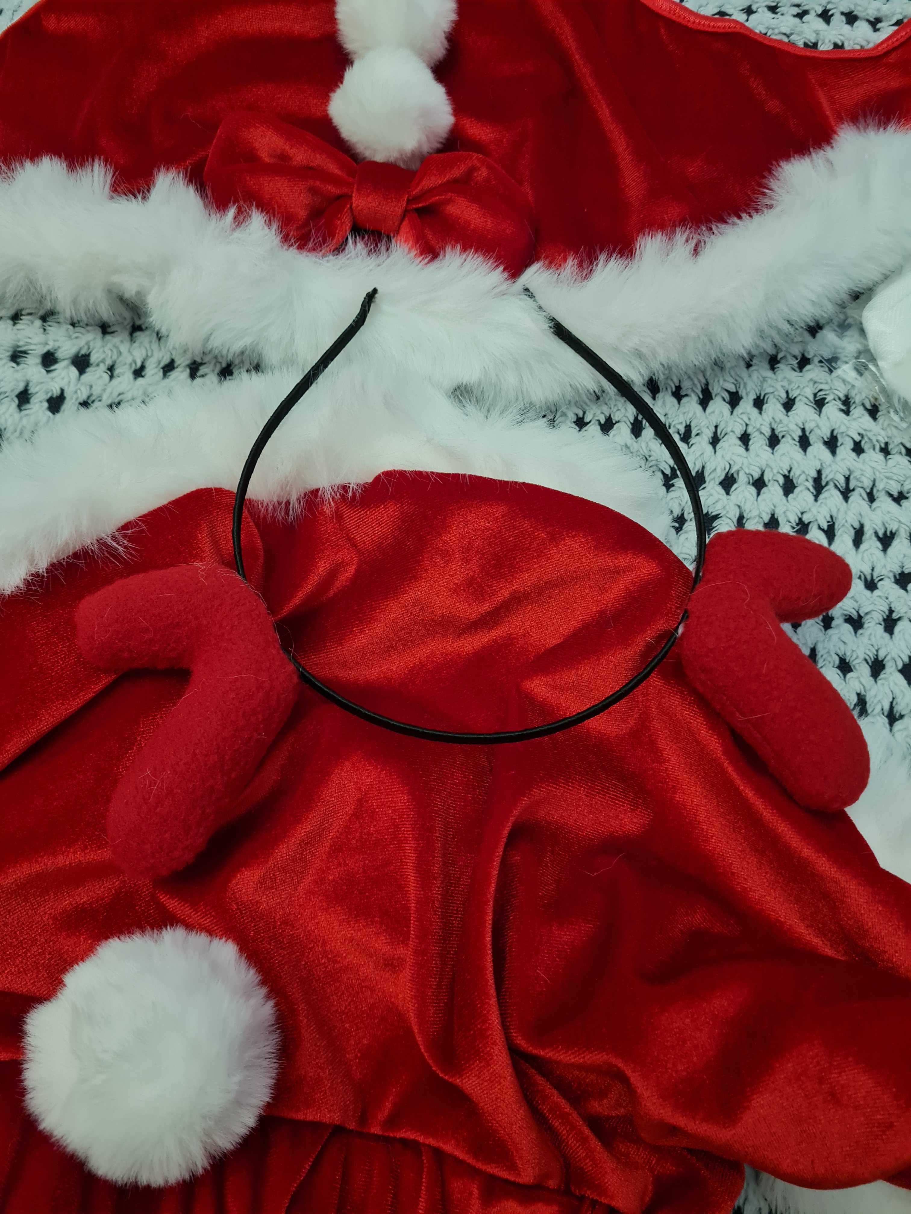 Sexy peleryna Mikołaj/ Mikołajka, prezent, Christmas, cosplay kostium