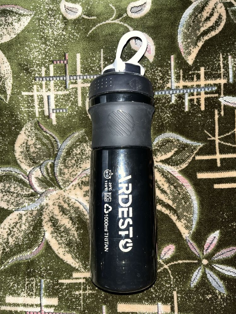Пляшка для води Ardesto Smart Bottle 1000 мл Black