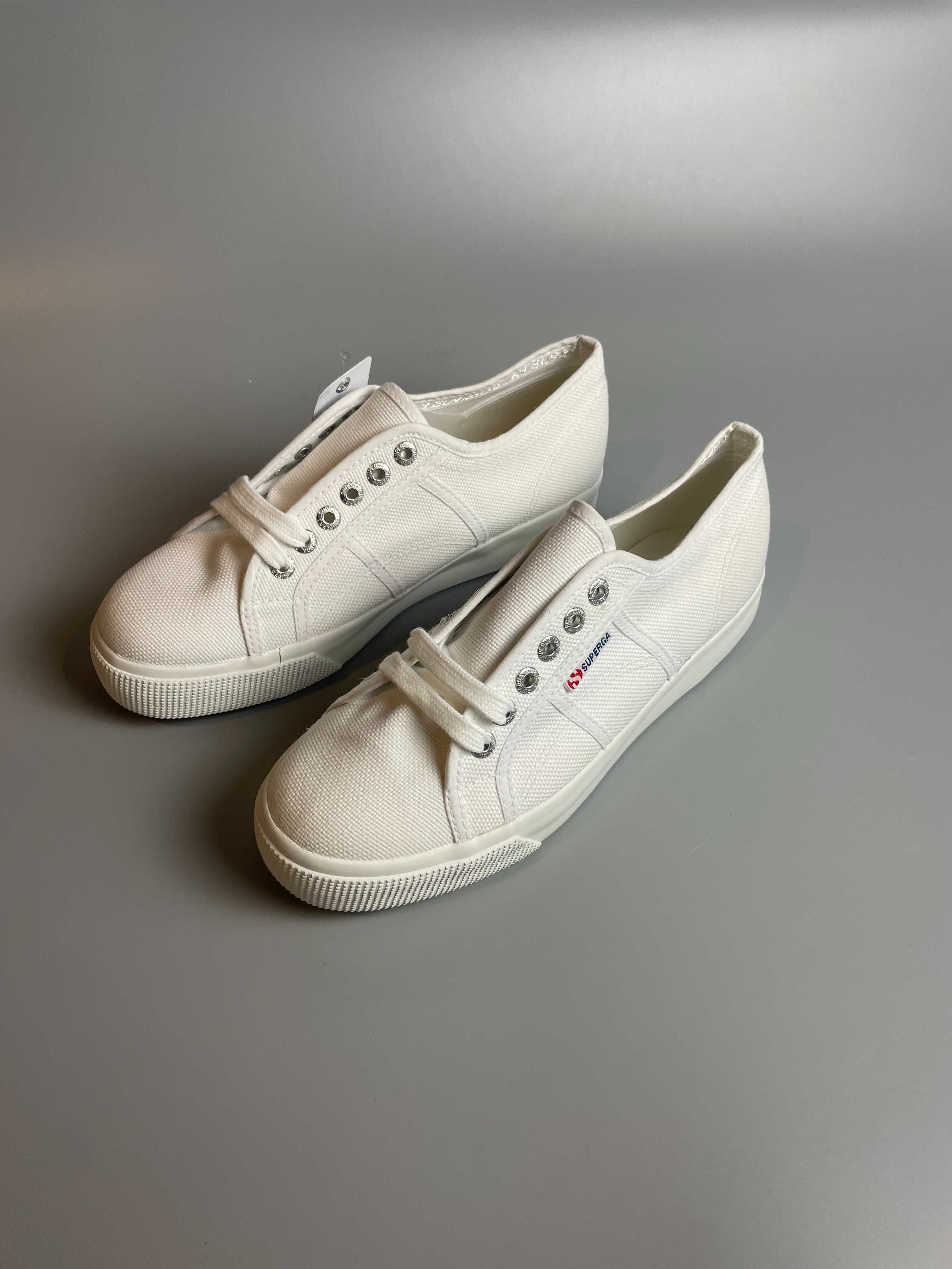Superga Tenisówki 2730 białe trampki niskie rozm. 41 [B67] sneakersy